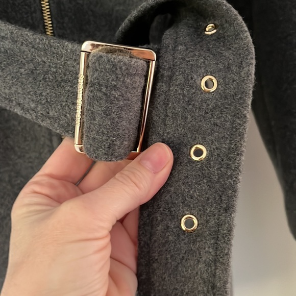 Michael Kors Hooded Wool Coat - Picture 2 of 9